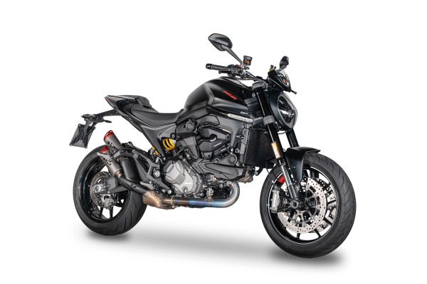 SPARK DYNO DOPPIO Titan Slip-On Auspuff &ndash; Ducati Monster 937 / Monster SP (21&ndash;25) &ndash; Euro 5