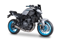SPARK GRID-O Edelstahl Komplettanlage &ndash; Yamaha MT-07, XSR 700, R7 (21&ndash;26) &ndash; Euro 5/5+ homologiert
