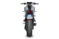 SPARK GRID-O Edelstahl Komplettanlage &ndash; Yamaha MT-07, XSR 700, R7 (21&ndash;26) &ndash; Euro 5/5+ homologiert