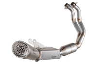 SPARK GRID-O Edelstahl Komplettanlage &ndash; Yamaha MT-07, XSR 700, R7 (21&ndash;26) &ndash; Euro 5/5+ homologiert