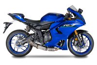 SPARK GRID-O Edelstahl Komplettanlage &ndash; Yamaha MT-07, XSR 700, R7 (21&ndash;26) &ndash; Euro 5/5+ homologiert
